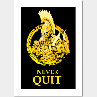 Warrior: Never Quit Posters and Art